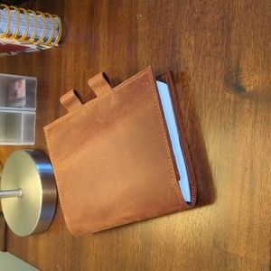 Leather B6 Stalogy Cover - Planner Cover, Notebook Cover